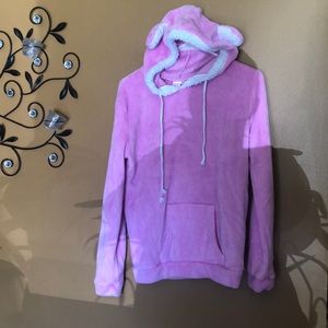 Pink hoodie